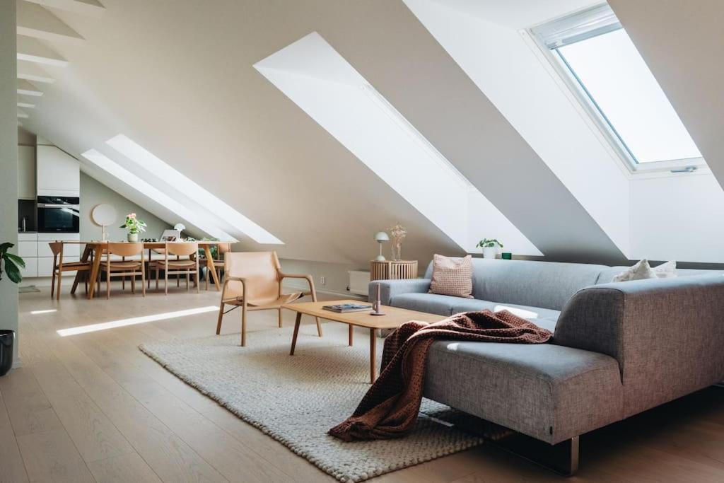 Beautiful Penthouse With An Ocean View In Bergen Exterior foto